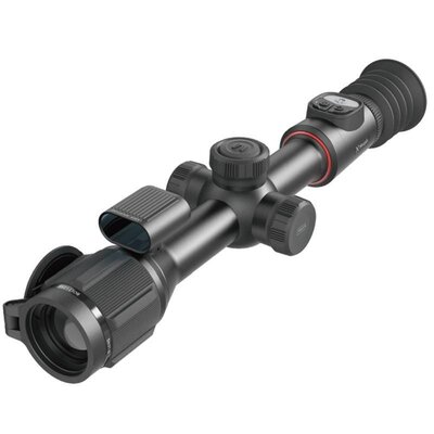 Технически характеристики
Сензор: 256×192, 12μm
NETD: ≤20mK
Честота: 50Hz
Обектив: 25mm F1.0
Обхват на откриване: до 1200 м
LRF: до 1200 м
Батерия: 5000mAh + 18650
Работа: до 12 часа
Памет: 32GB
Тегло: ~880 г
IP защита: IP67